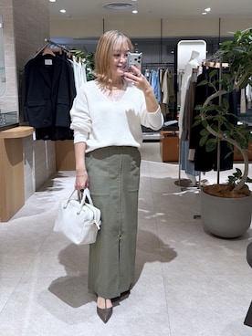 「アイテム（チョーカー）」を使った、rd_mioさん（レディース・153cm）の春コーディネート