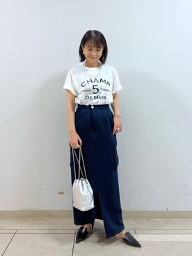 rd_mioさん(レディース・153cm)の夏コーディネート