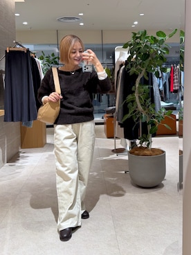 「アイテム（ブレスレット）」を使った、rd_mioさん（レディース・153cm）の秋コーディネート