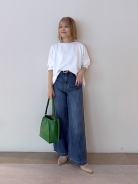 「アイテム（チョーカー）」を使った、rd_mioさん（レディース・153cm）の春コーディネート