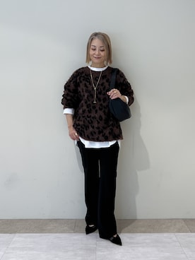 「アイテム（タンクトップ）」を使った、rd_mioさん（レディース・153cm）の秋コーディネート