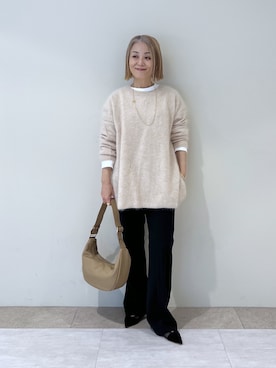 「アイテム（ブレスレット）」を使った、rd_mioさん（レディース・153cm）の秋コーディネート