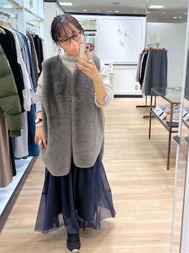 rd_mioさん(レディース・153cm)の冬コーディネート