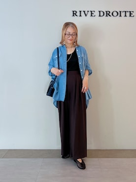「アイテム（チョーカー）」を使った、rd_mioさん（レディース・153cm）の夏コーディネート