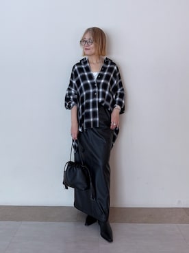 「アイテム（ブレスレット）」を使った、rd_mioさん（レディース・153cm）の秋コーディネート