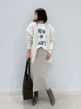 rd_mioさん（レディース・153cm）の冬コーディネート