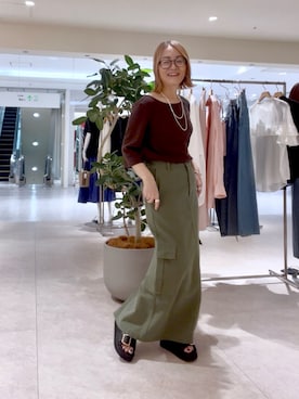 「アイテム（バッグ）」を使った、rd_mioさん（レディース・153cm）の夏コーディネート