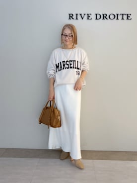 「アイテム（チョーカー）」を使った、rd_mioさん（レディース・153cm）の秋コーディネート