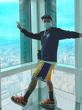 「NOAH（ノア）のアイテム」を使った、Tommy.Chiuさん（メンズ・178cm）の夏コーディネート