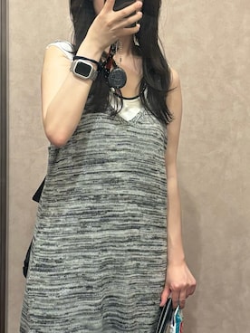 「アイテム（キーケース/キーアクセサリー）」を使った、taaaさん（レディース・161cm）の冬コーディネート