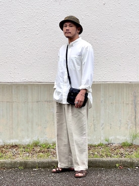 にっしゃんさん（メンズ・168cm）の春コーディネート