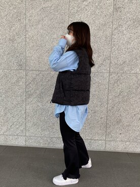 「H&M（エイチ・アンド・エム）のアイテム（その他アウター）」を使った、yuunaさん（レディース・165cm）の春コーディネート