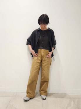 「Munich（ミューニック）のアイテム」を使った、cherurinさん（レディース・166cm）の夏コーディネート