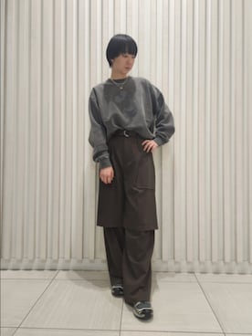 「GOOD ROCK SPEED（グッドロックスピード）のアイテム」を使った、cherurinさん（レディース・166cm）の冬コーディネート