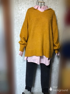 「J!NS（ジンズ）のアイテム」を使った、Ayumi☆さん（レディース・151cm）の冬コーディネート