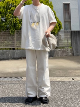 ✌️さん（メンズ・172cm）の夏コーディネート