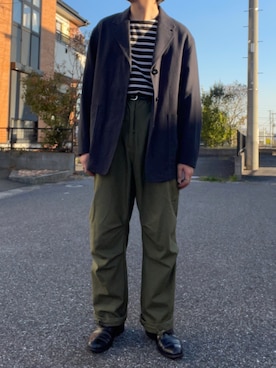 「tone（トーン）のアイテム（ジャケット/アウター）」を使った、✌️さん（メンズ・172cm）の夏コーディネート