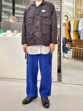 「JOURNAL STANDARD（ジャーナルスタンダード）のアイテム（ブルゾン）」を使った、✌️さん（メンズ・172cm）の夏コーディネート