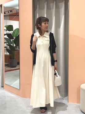 「natural couture（ナチュラルクチュール）のアイテム」を使った、あゆこさん（レディース・158cm）の春コーディネート