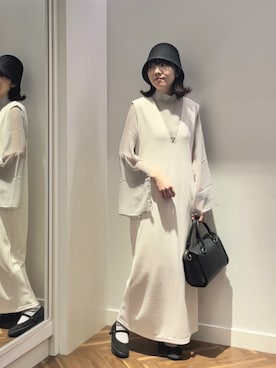 あゆこさん（レディース・158cm）の春コーディネート