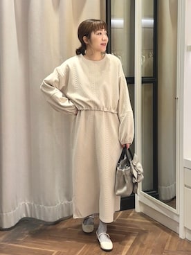 あゆこさん（レディース・158cm）の冬コーディネート