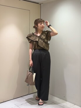 あゆこさん（レディース・158cm）の夏コーディネート