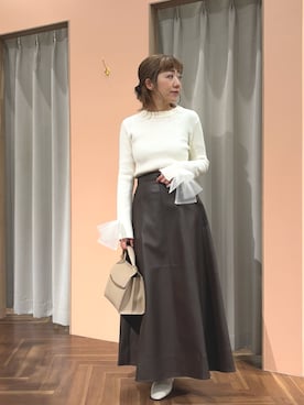 あゆこさん（レディース・158cm）の冬コーディネート