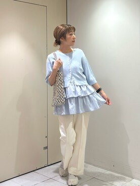 あゆこさん（レディース・158cm）の夏コーディネート