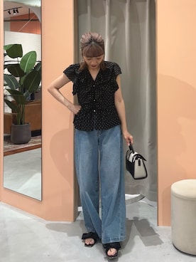 あゆこさん（レディース・158cm）の夏コーディネート