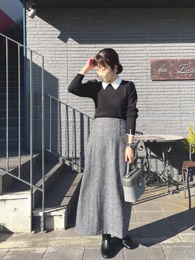 あゆこさん(レディース・158cm)の冬コーディネート