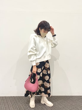 あゆこさん（レディース・158cm）の冬コーディネート