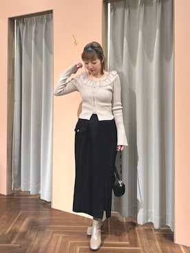 あゆこさん（レディース・158cm）の冬コーディネート