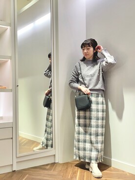 あゆこさん(レディース・158cm)の冬コーディネート