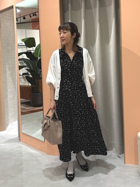 「natural couture（ナチュラルクチュール）のアイテム」を使った、あゆこさん（レディース・158cm）の春コーディネート