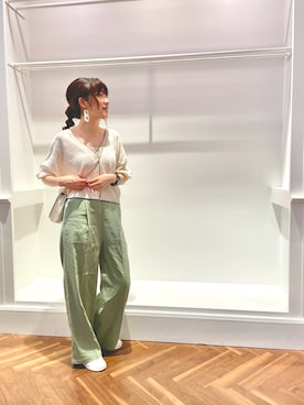 あゆこさん(レディース・158cm)の夏コーディネート