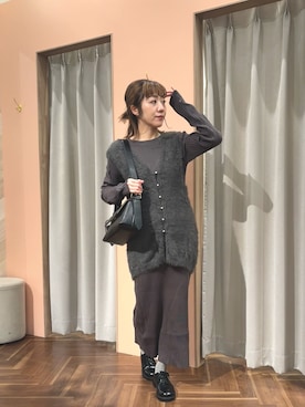 あゆこさん（レディース・158cm）の秋コーディネート