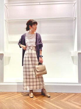 あゆこさん（レディース・158cm）の秋コーディネート