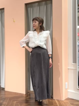 あゆこさん(レディース・158cm)の秋コーディネート