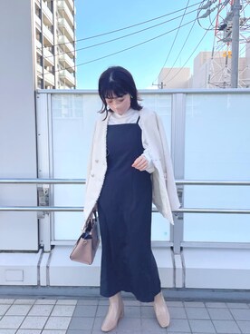 あゆこさん（レディース・158cm）の冬コーディネート