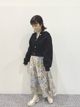 あゆこさん（レディース・158cm）の冬コーディネート