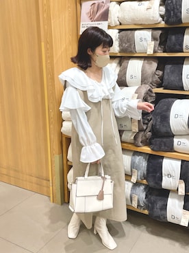 あゆこさん（レディース・158cm）の冬コーディネート