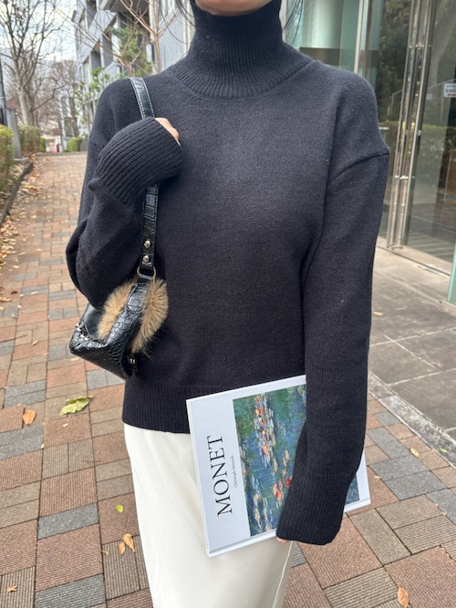 セール】オーバーサイズハイネックニット（ニット/セーター）｜Doula