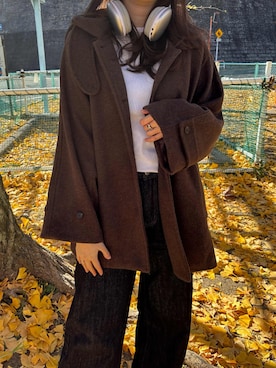 「Doula Doula（ドゥーラドゥーラ）のアイテム」を使った、douladoulaさん（レディース・162cm）の冬コーディネート