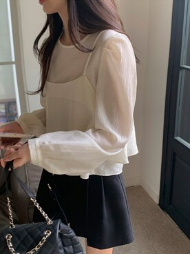 「レイヤードstyle」｜douladoulaさん（レディース・162cm）の冬コーディネート