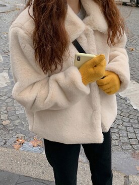 douladoulaさん（レディース・158cm）の冬コーディネート