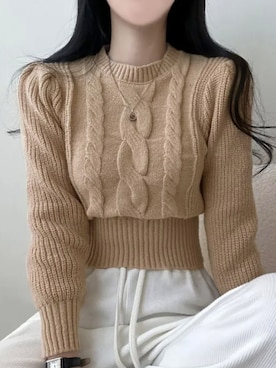 「短丈トップス」｜douladoulaさん（レディース・158cm）の秋コーディネート