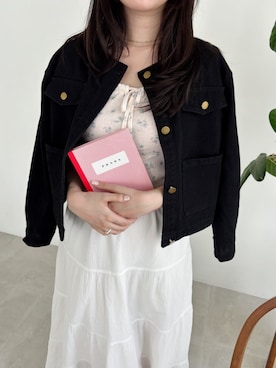 「初秋コーデ」｜「アイテム（デニムジャケット）」を使った、douladoulaさん（レディース・162cm）の秋コーディネート