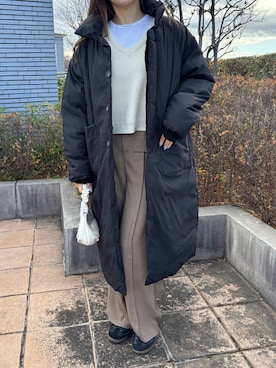 「Doula Doula（ドゥーラドゥーラ）のアイテム」を使った、douladoulaさん（レディース・162cm）の冬コーディネート