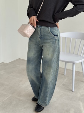 「Girly Doll（ガーリードール）のアイテム」を使った、douladoulaさん（レディース・162cm）の冬コーディネート