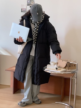 「寒い」｜douladoulaさん（レディース・158cm）の冬コーディネート